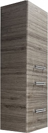 Style Line Шкаф пенал Лотос 36 подвесной сосна лофт – фотография-1